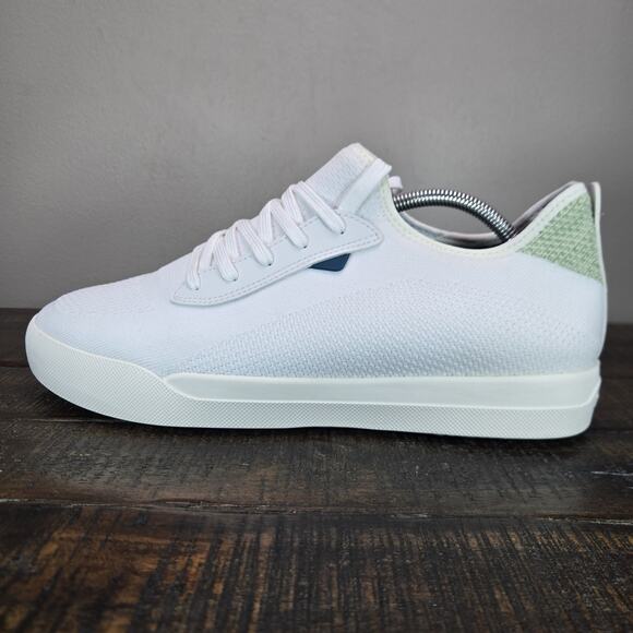 Vessi Weekend Sneaker Mens Size 12 Waterproof Shoes White Lotus Green main image 11